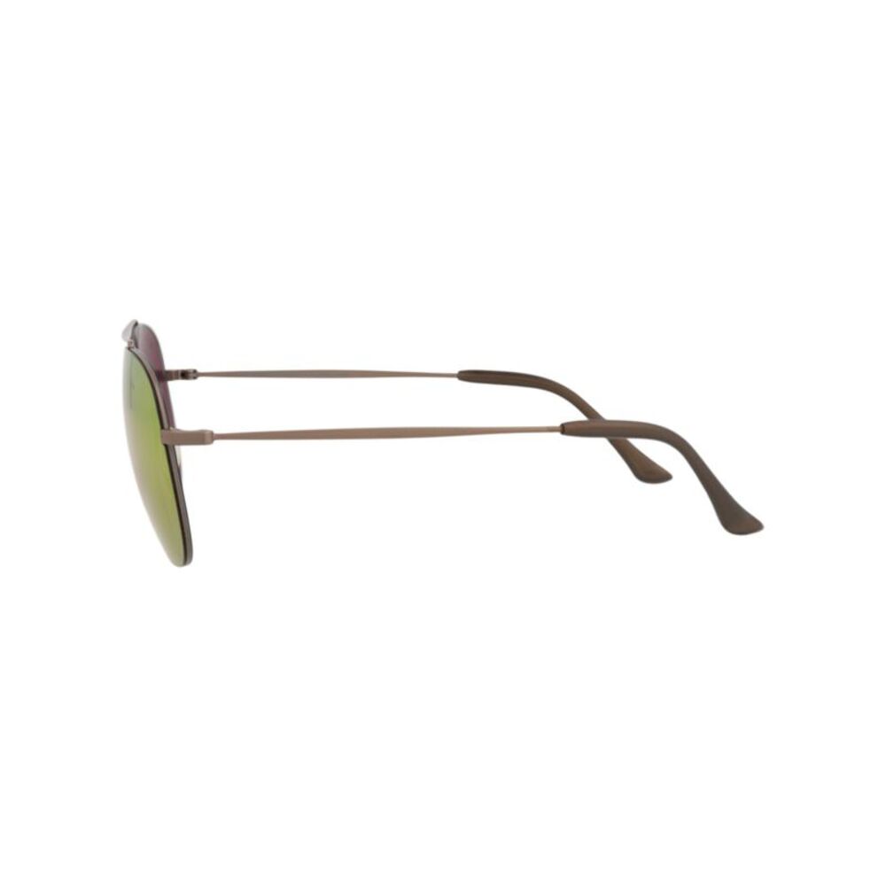 Maui Jim Cinder Cone Aviator-Frame Titanium Sunglasses Brown Unisex-Adult - Picture 3 of 6